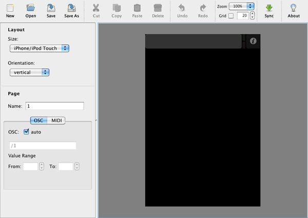 TouchOSC Editor